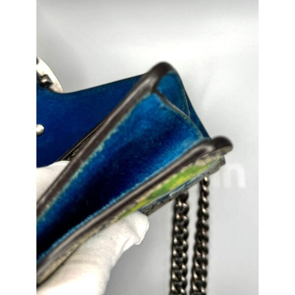 Gucci GG Dionysus Blooms Suede Mini Chain Bag COA‎ & Dustbag - Picture 9 of 16